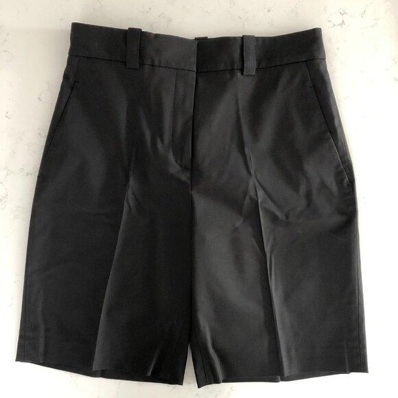 Judith & Charles Basil Bermuda Pant Shorts in Cotton + Viscose Black Sz 10 NWT - Picture 12 of 12